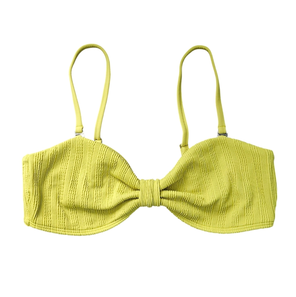 A&F S bandeau Bikini Top w Removable Adj Straps Small Swim